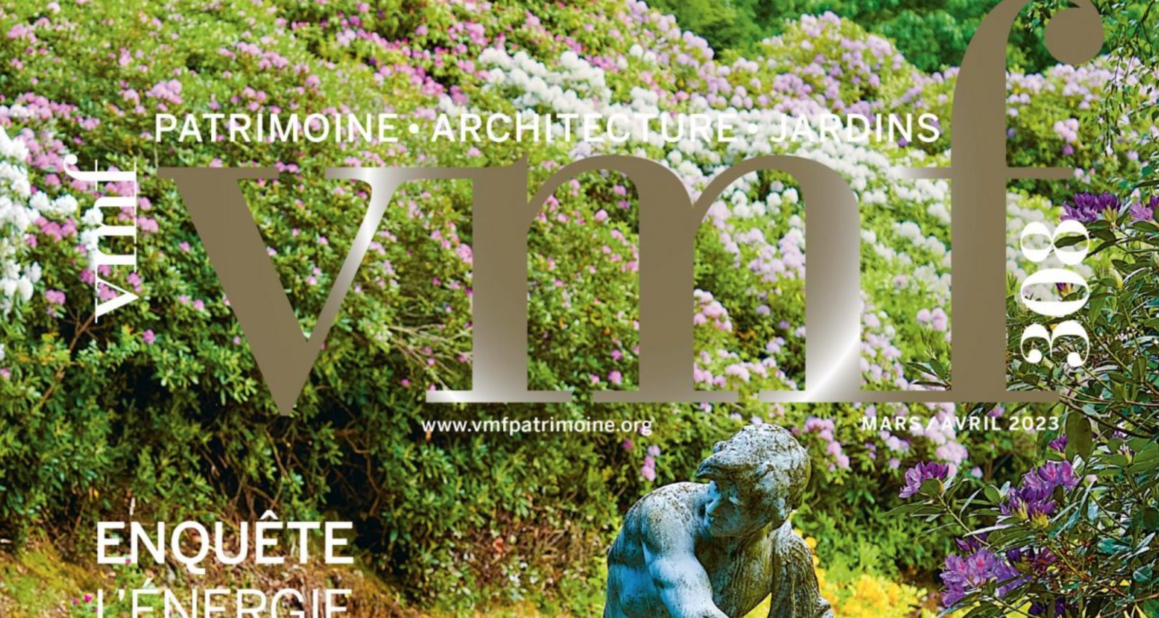 Nouveau magazine VMF dédié aux jardins d’exception en France
